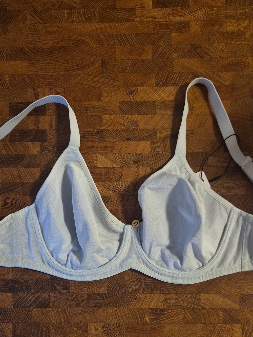 Understance Anti-Chafe Cooling Flexwire Unpadded Demi Bra (30DD Jade)